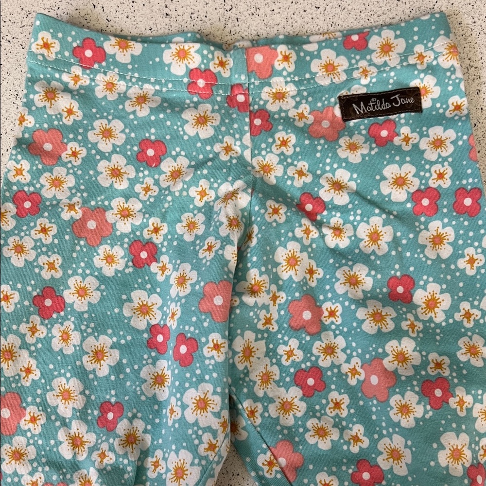 Matilda Jane Floral Ruffle Pants - Picture 3 of 4